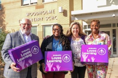 Subaru OM and Woodbridge Elementary Love to Learn! 