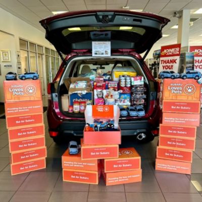 Bel Air Subaru Celebrates Subaru Loves Pets Month