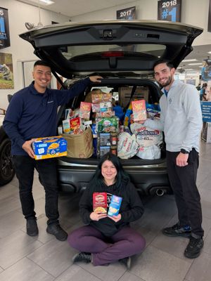 Circle Subaru Helps Fill a Forester to Fight Hunger.