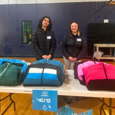 Walkers Renton Subaru Wraps Up Warm Hearts with 120 Coat Donations