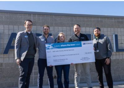 A Space for Second Chances: Mark Miller Subaru Helps SLCAS Build a Brighter Future for Shelter Pets 