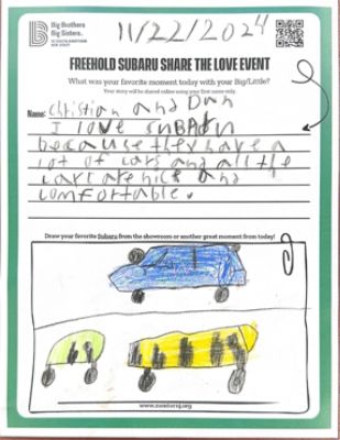 Fun with my Little at Freehold Subaru