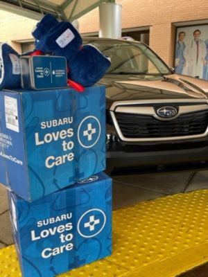 Delaney Subaru shares Warmth, Hope, and Love with IRMC Patients