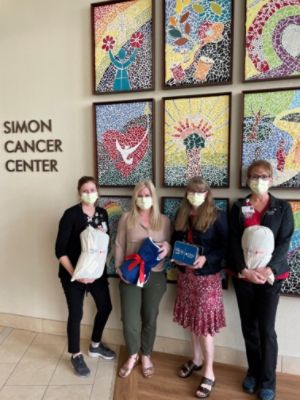 Blankets for Cancer Patients at Simon Cancer Center