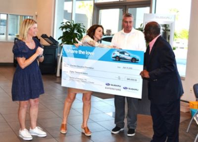 Chandler Education Foundation and Subaru Superstore team up to fund teacher scholarships.