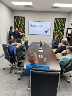 Scenic partners with students.