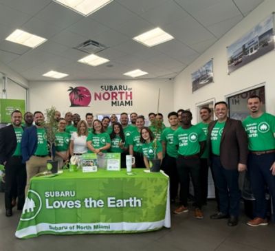 Subaru of North Miami Celebrates Earth Day by Giving Back 100 Trees to the Community