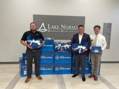 Leukemia & Lymphoma Society Blanket Delivery