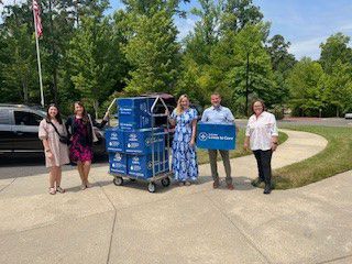 Leukemia & Lymphoma Society Blanket Delivery