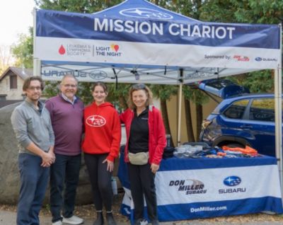 Don Miller Subaru Lights The Night for Blood Cancer Patients!