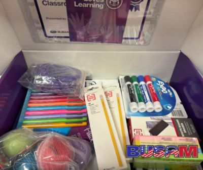 Busam Subaru Loves Learning: North College Hill Middle School Meaningful Donation 