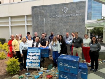 Tindol Subaru & Blood Cancer United Blanket Delivery to CaroMont Regional Medical Center