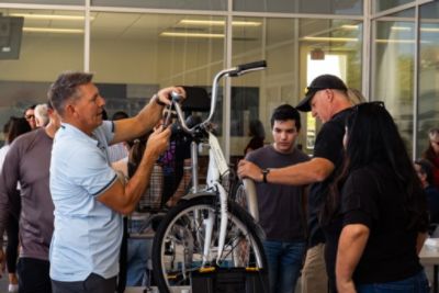 Tucson Subaru builds bikes for kids with the community!