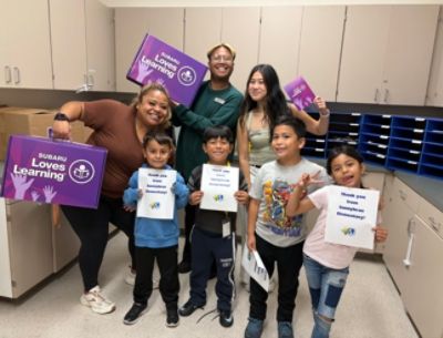 Putnam Subaru Encourages Students to remain bright and work hard with Class Kits