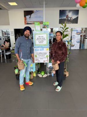 Planting trees locally and across the country