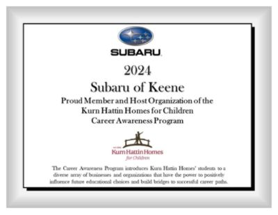 Kurn Hattin Homes Launched Career Awareness Program at Subaru with Real People and Real Service!