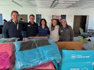 Subaru Loves to Help: Williams Subaru Wraps Charlotte's Youth in Warmth