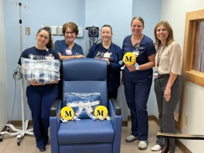 Matthews Subaru Donates Blankets to Cancer Patients