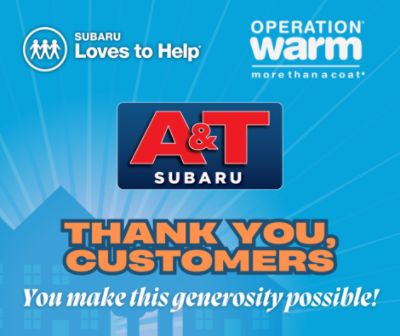 A&T Subaru Helps Local Children Step Forward with Confidence Through Subaru Loves to Help