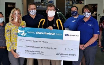 Lee's Summit Subaru Supports Our Community