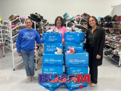 Busam Subaru Donates to Hope's Closet