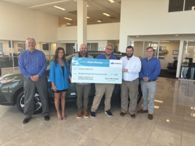 Motor Mile Subaru Donates almost $18K to Local Charity