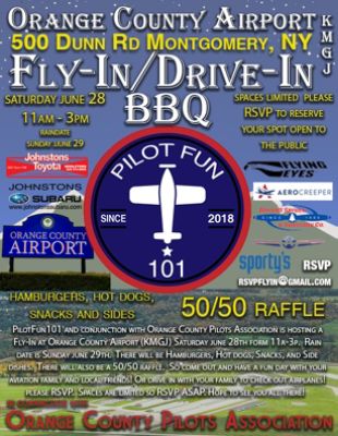 PilotFun101 Fly-In / Drive-In Event