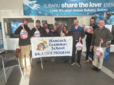 Thanksgiving Support from Stanley Subaru