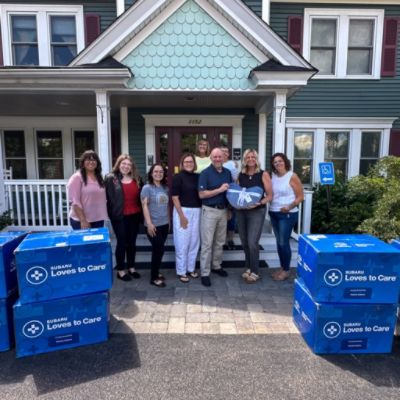Patrick Motor Group and Blood Cancer United Visit Why Me & Sherry's House 