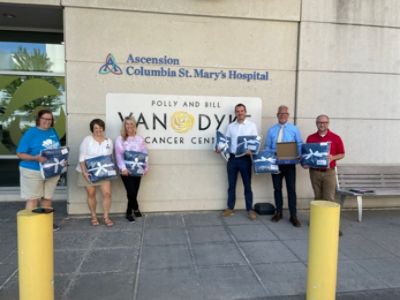 Sommer's Subaru & LLS Blanket Drop at Ascension Columbia St. Mary's