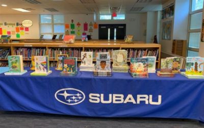 Subaru of Englewood Book Donation
