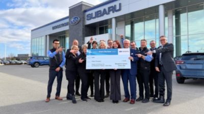 Bergstrom Subaru - Green Bay Donates $15,000 to Wisconsin Humane Society