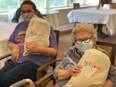 Warming Their Hearts -Blanket Delivery