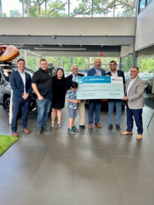Hanania Subaru Donates 37k to Nemours Childrens Foundation