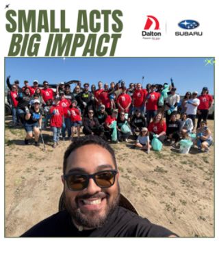 Subaru Loves the Earth Beach Clean Up