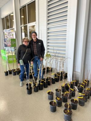 Paul Moak Subaru Donates Trees to Greater Belhaven Foundation