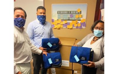 Clay Subaru Donates Blankets to Brookview House 