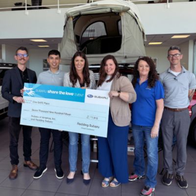 Thank You, Subaru of America and Redding Subaru!