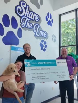 Humane Society of Marion County Celebrates Generous Partnership with Jenkins Subaru of Ocala