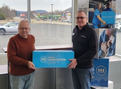 Shults of Warren Subaru and Hooktown Holidays Love to Help!