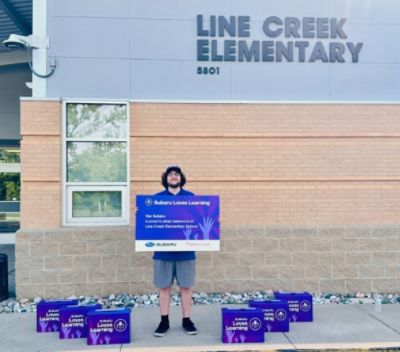 VAN SUBARU LOVES SUPPORTING TEACHERS 