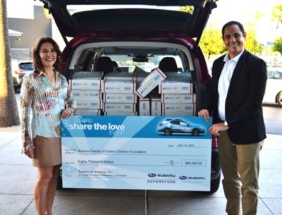 Subaru Superstore of Chandler Shares the Love for Youth in Foster Care and AFFCF