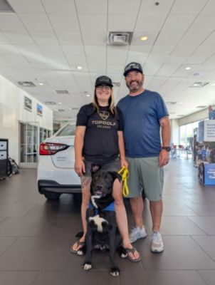 Tail Wags, Happy Tears, and the Perfect Fit: Rocky & Roman’s Subaru Adoption Day 