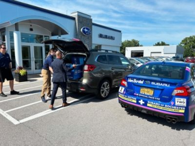 Van Bortel Subaru shows cancer patients that they care.