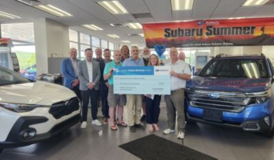 Share the Love Check Presentation