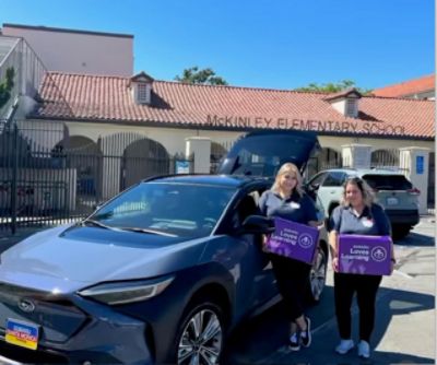 Subaru Loves Learning with McKinley Elementary