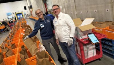Tom Wood Subaru Volunteers at Gleaners Food Bank!