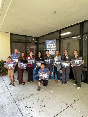 Leukemia & Lymphoma Society Blanket Delivery