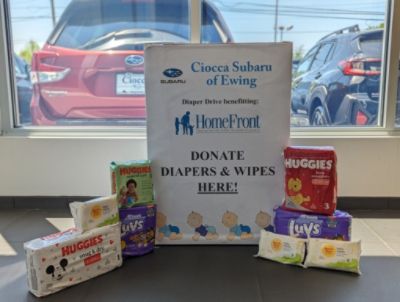 Ciocca Subaru of Ewing's Diaper Drive