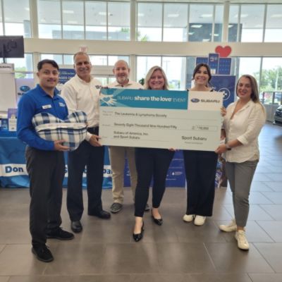 Sport Subaru Helps LLS & Pediatric Cancer Patients in the Orlando, Florida, Area